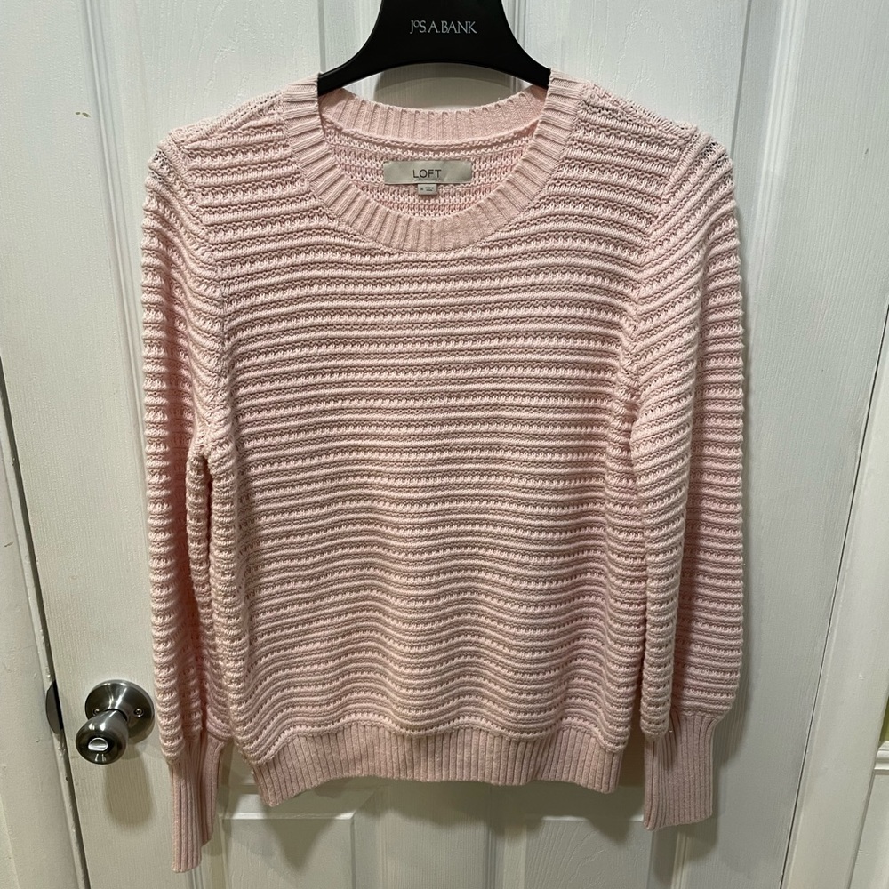 Ann Taylor Loft Pointelle Sweater